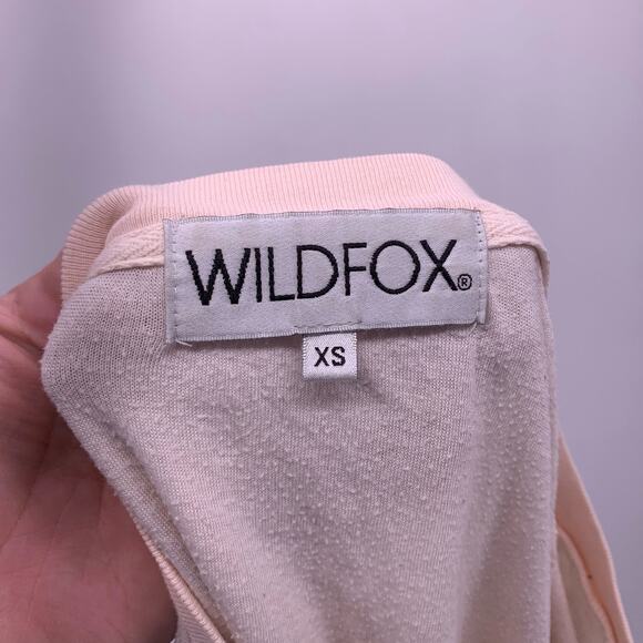 Wildfox Couture Rainbow Pineapple Sunrise Distressed Sweatshirt Womens Size XS - Picture 6 of 8